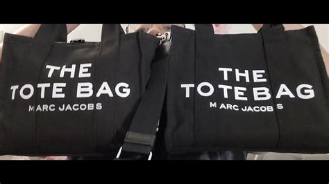 fake the tote bag|real marc jacobs tote bag.